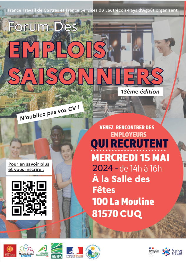 Forum des emplois saisonniers 13ème édition