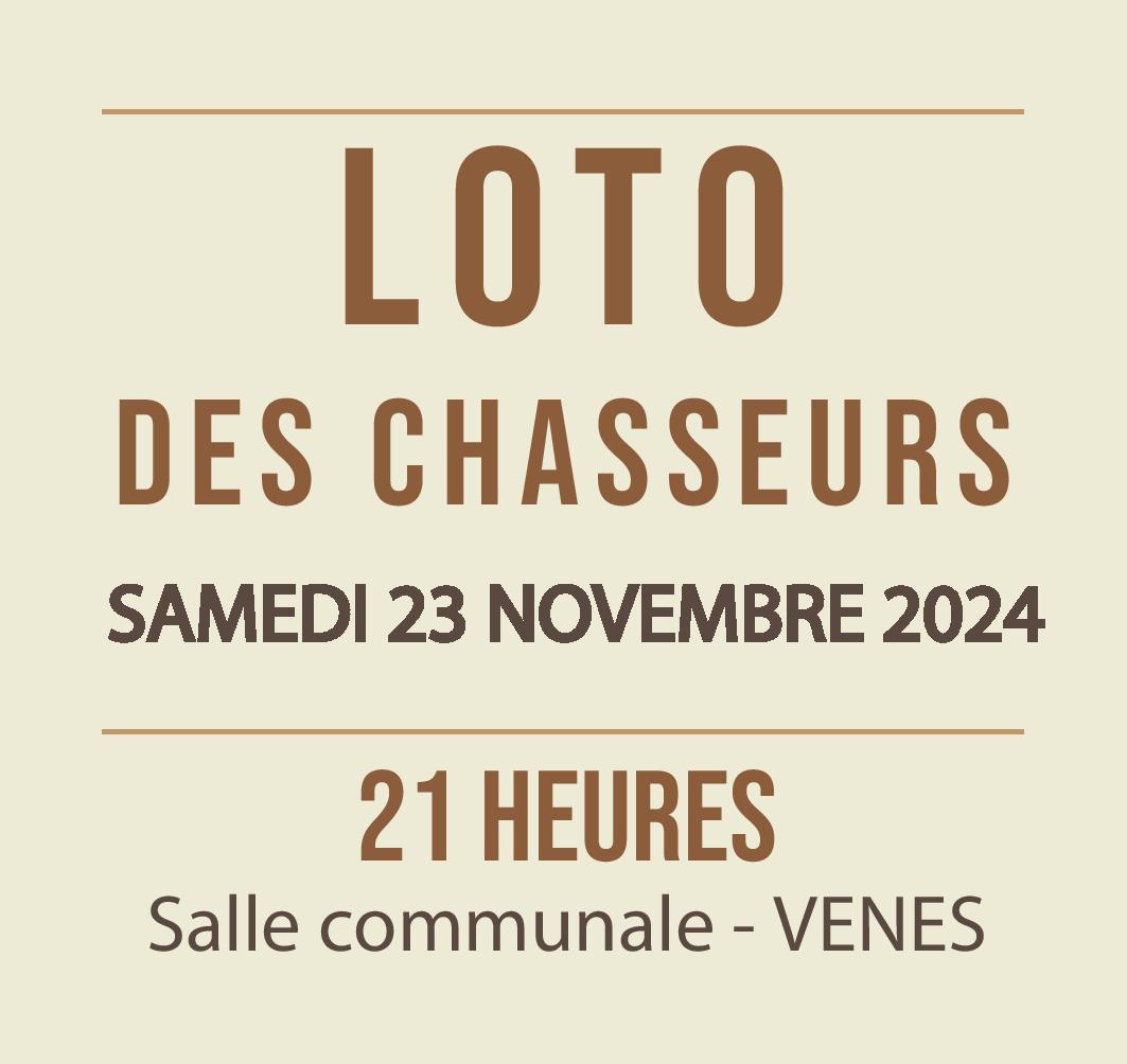 Loto des chasseur 2024