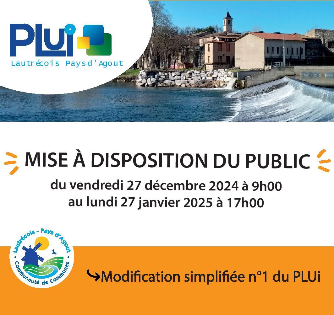 PLUi modification simplifiée n°1