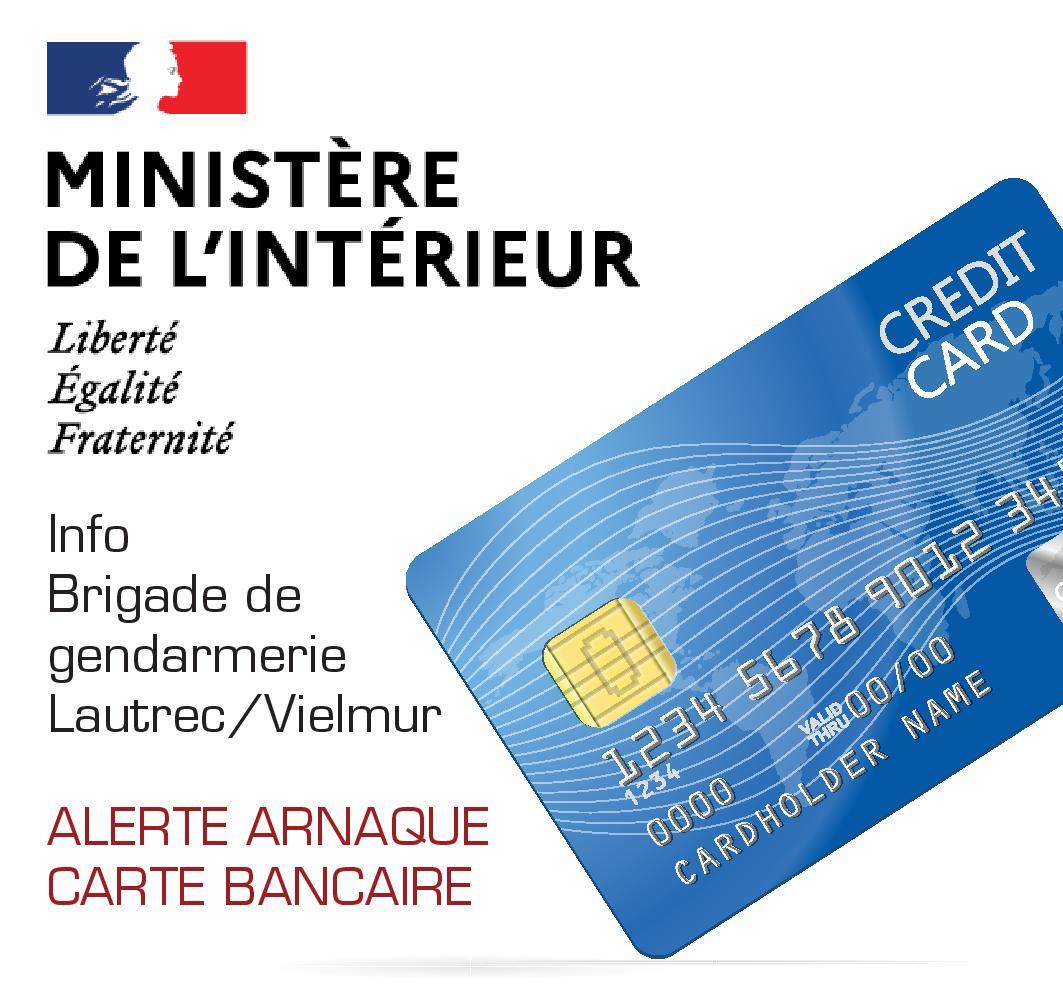 Alerte arnaque à la carte bancaire