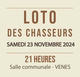 Loto des chasseur 2024